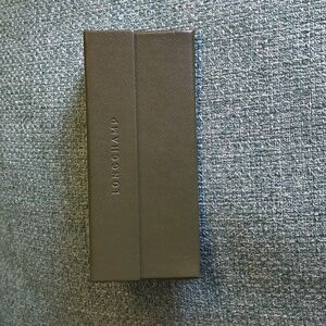 Longchamp Men's Accessory Box - Elegant Olive Green